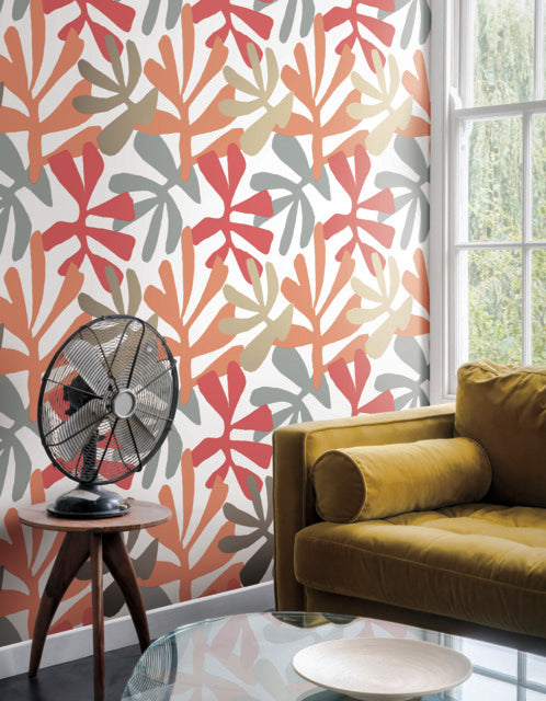 Kinetic Tropical Peel and Stick Wallpaper