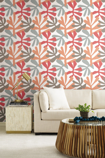 Kinetic Tropical Peel and Stick Wallpaper