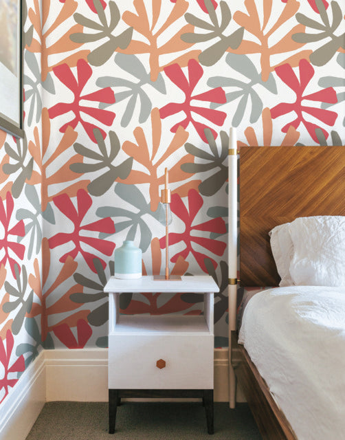 Kinetic Tropical Peel and Stick Wallpaper