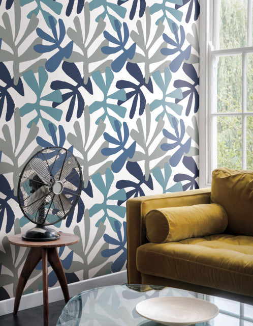 Kinetic Tropical Peel and Stick Wallpaper