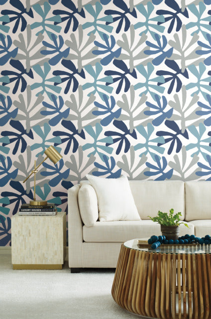 Kinetic Tropical Peel and Stick Wallpaper