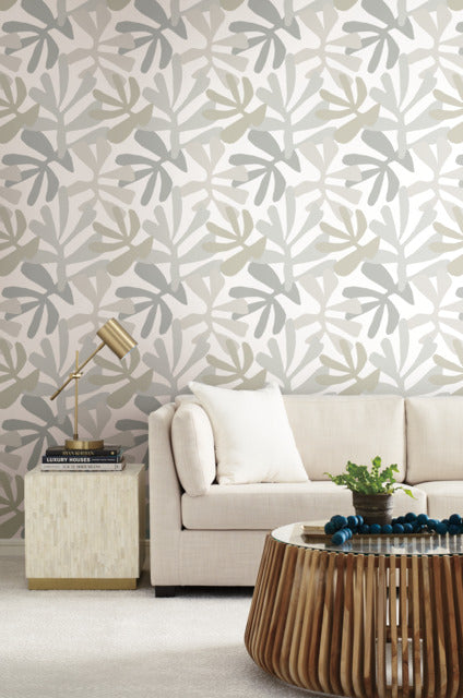 Kinetic Tropical Peel and Stick Wallpaper
