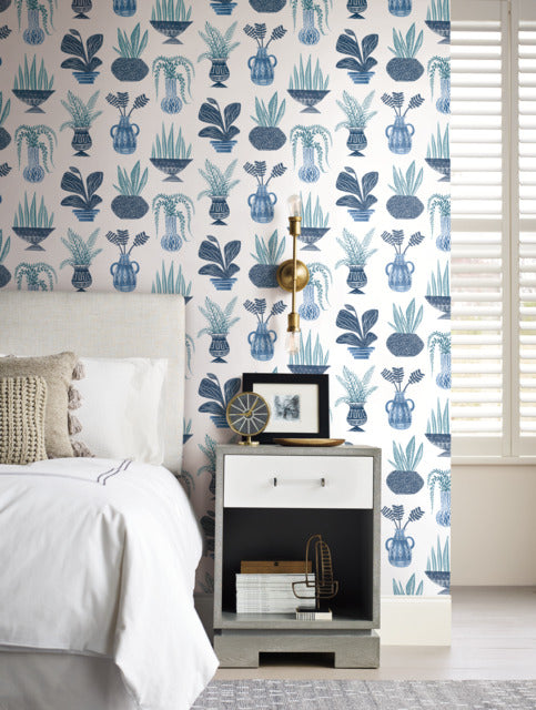 Plant Party Peel and Stick Wallpaper