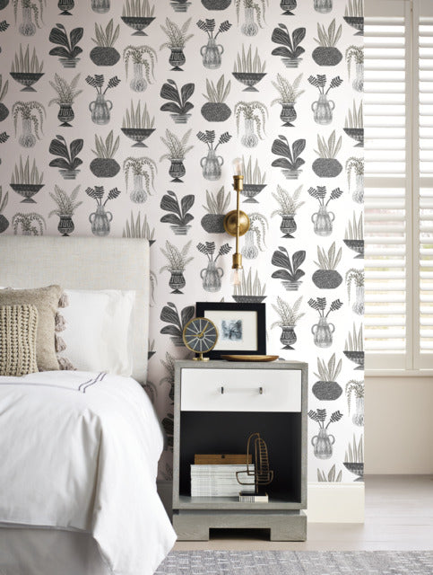 Plant Party Peel and Stick Wallpaper