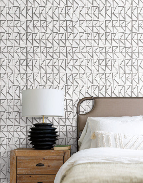 Love Triangles Peel and Stick Wallpaper