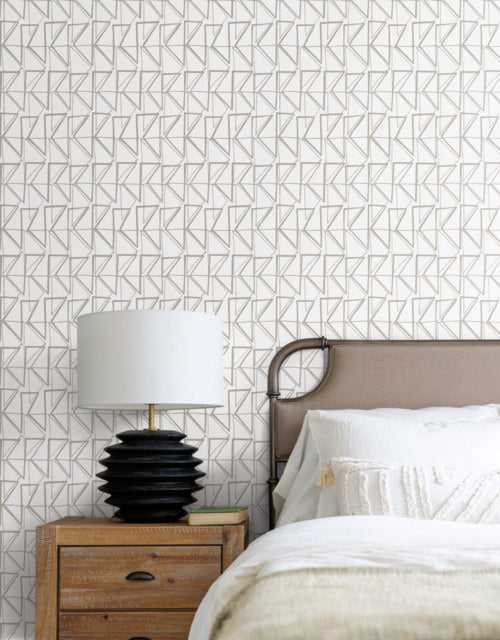 Love Triangles Peel and Stick Wallpaper