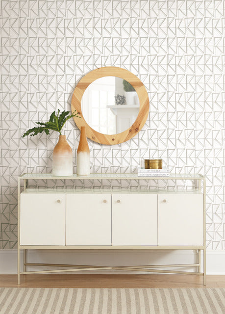 Love Triangles Peel and Stick Wallpaper