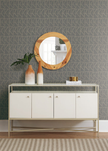 Love Triangles Peel and Stick Wallpaper
