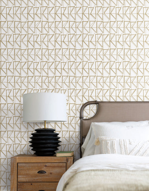 Love Triangles Peel and Stick Wallpaper