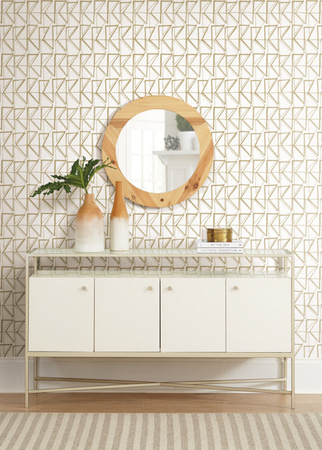 Love Triangles Peel and Stick Wallpaper
