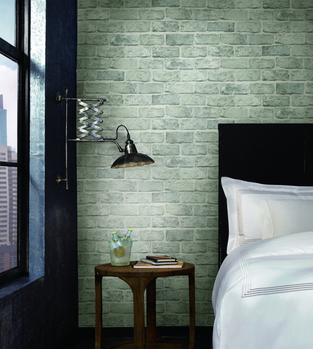 Stretcher Brick Peel and Stick Wallpaper