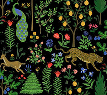 Load image into Gallery viewer, Inspired by the work of early 20th century modern artists, the Menagerie print is complete with illustrated animals roamin...