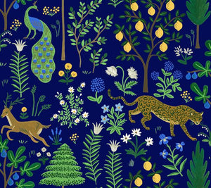 Inspired by the work of early 20th century modern artists, the Menagerie print is complete with illustrated animals roamin...