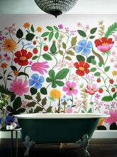 Load image into Gallery viewer, Strawberry Fields Mural Peel and Stick Wallpaper