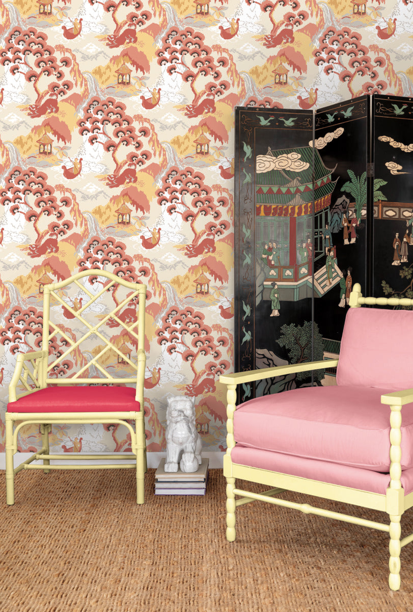 Old Peking Peel & Stick Wallpaper