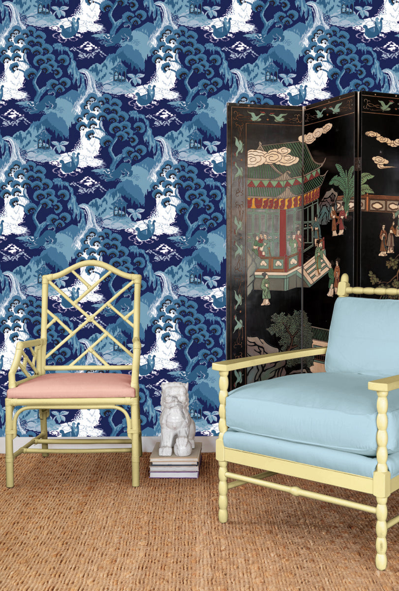 Old Peking Peel & Stick Wallpaper