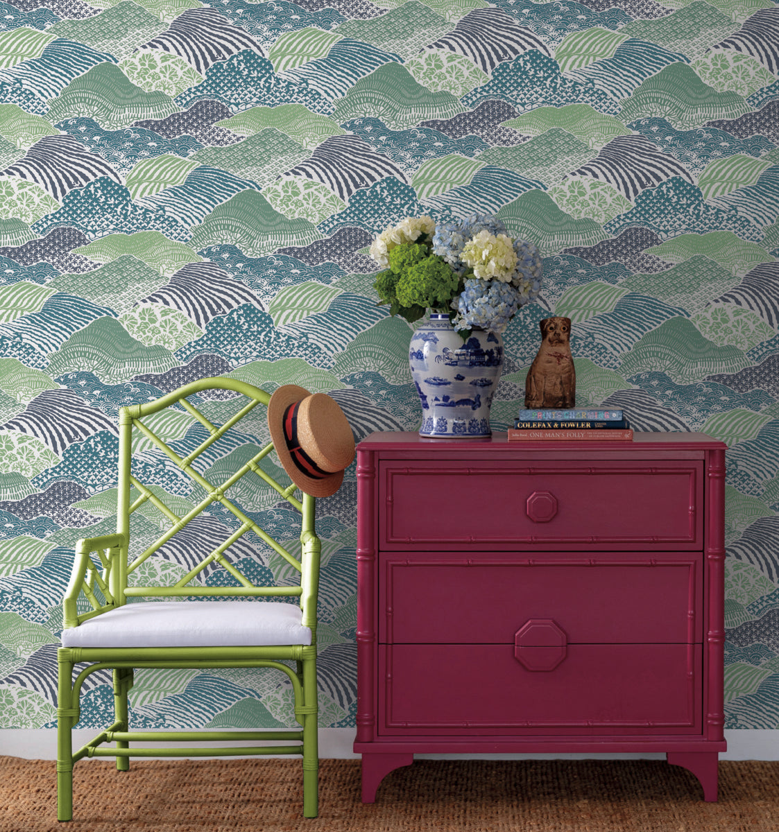 Shangri-La Peel & Stick Wallpaper