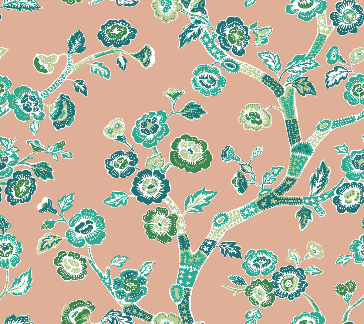 Temple Garden Peel & Stick Wallpaper