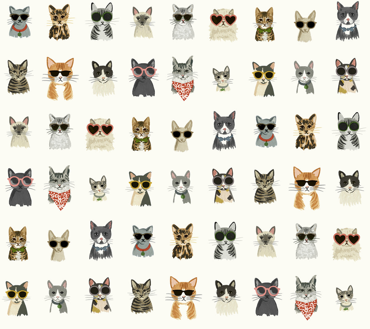 Cool Cats Peel & Stick Wallpaper