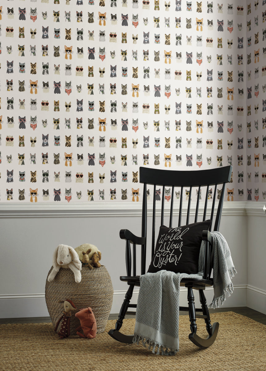 Cool Cats Peel & Stick Wallpaper