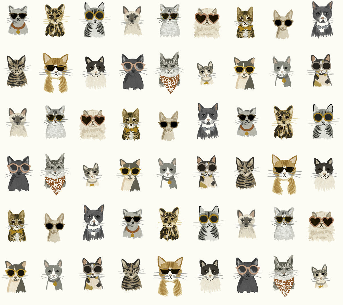Cool Cats Peel & Stick Wallpaper