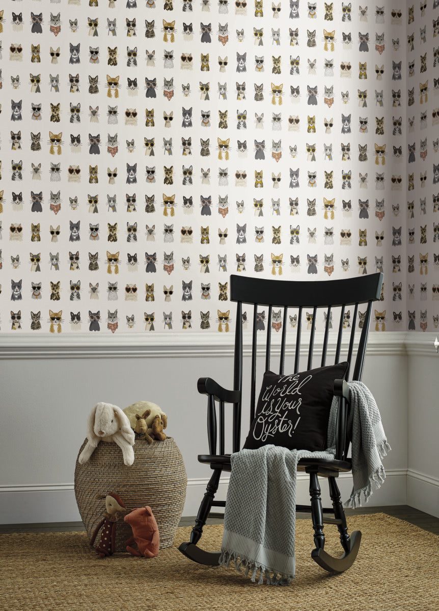 Cool Cats Peel & Stick Wallpaper