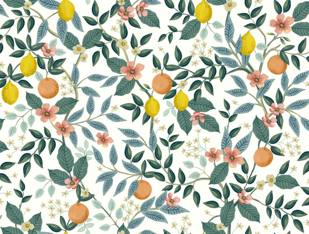 Citrus Grove Peel & Stick Wallpaper
