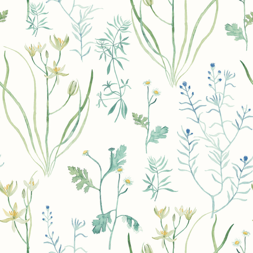 Alpine Botanical Peel & Stick Wallpaper