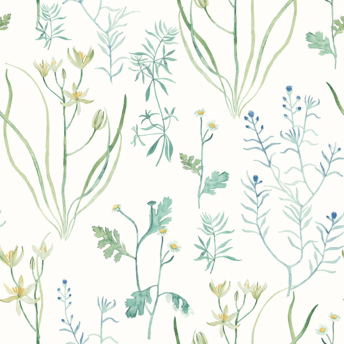 Alpine Botanical Peel & Stick Wallpaper