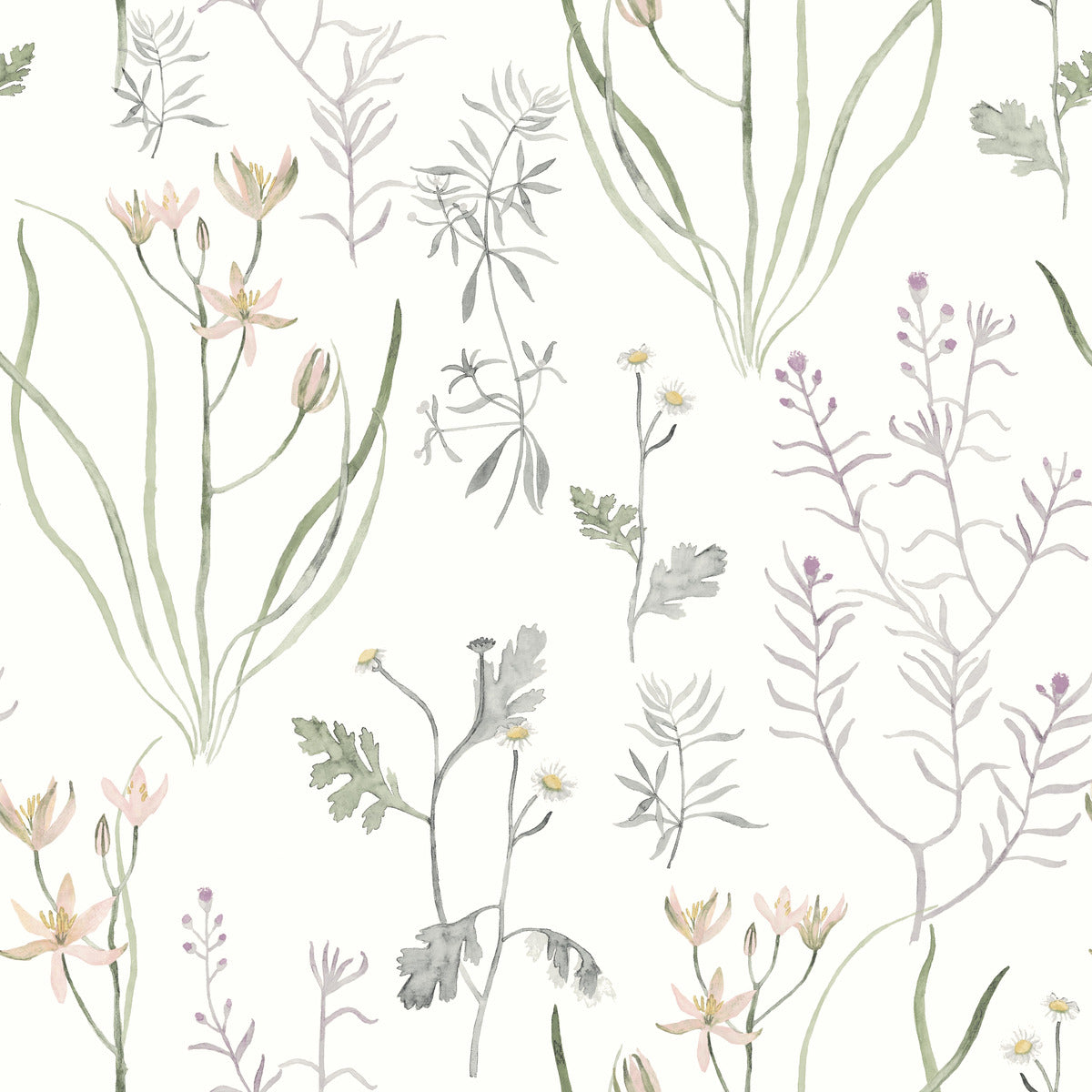 Alpine Botanical Peel & Stick Wallpaper