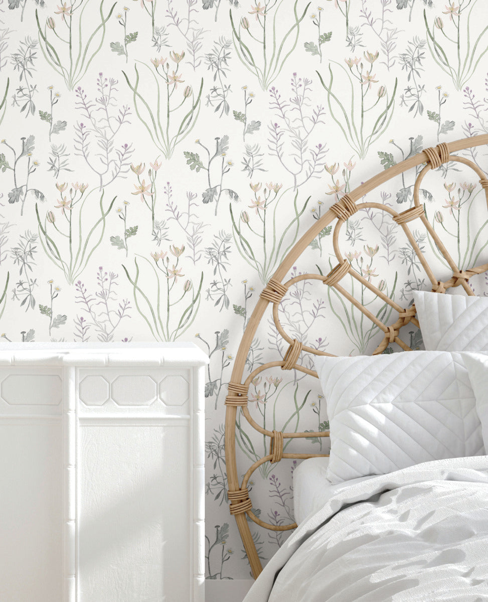 Alpine Botanical Peel & Stick Wallpaper