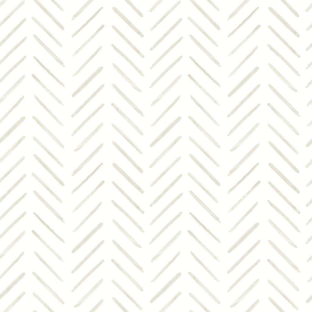 Painted Herringbone Peel & Stick Wallpaper