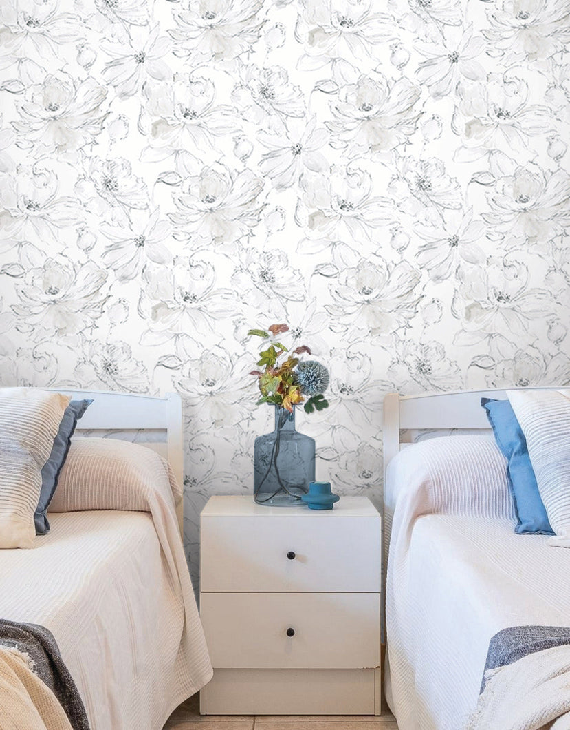 Floral Dreams Peel & Stick Wallpaper