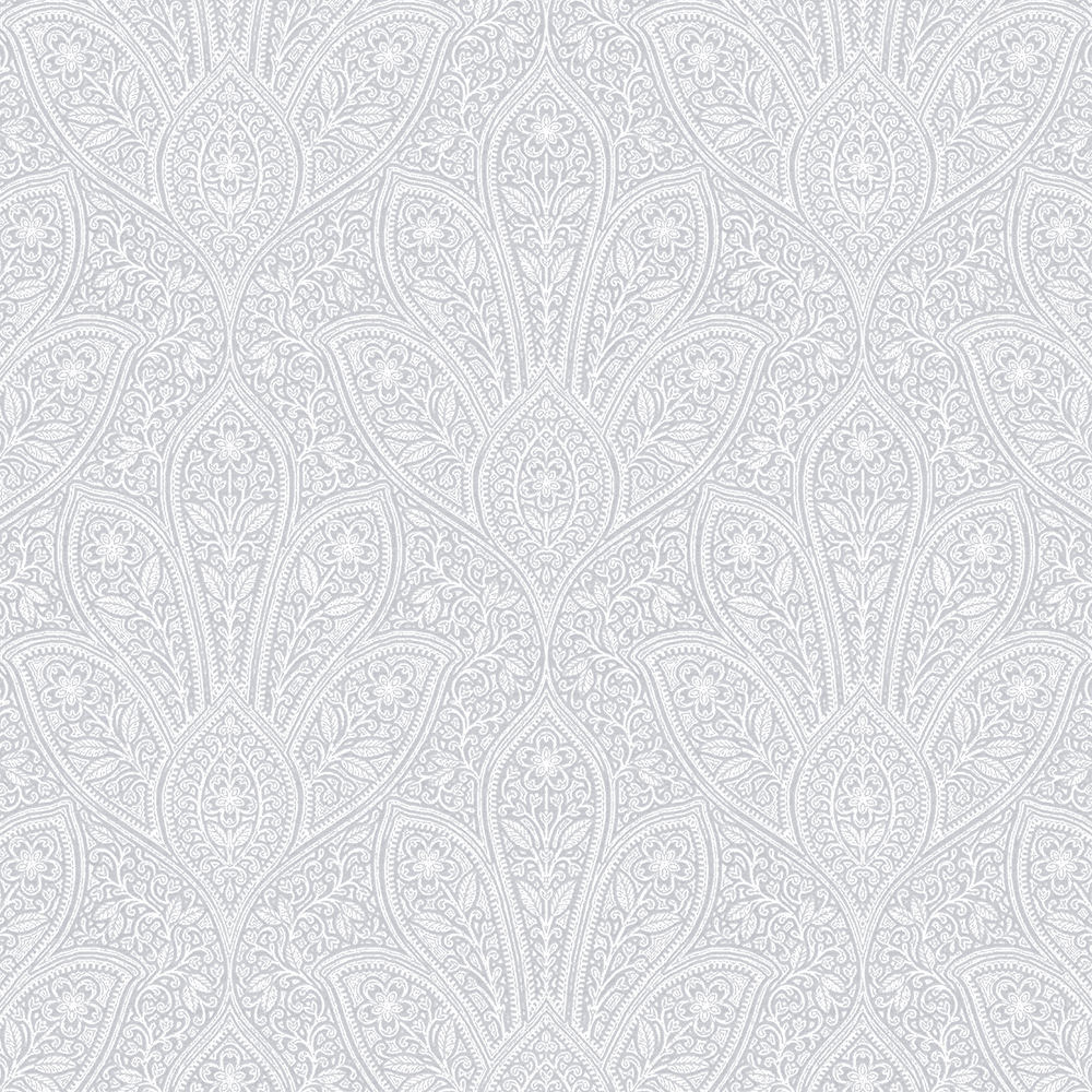 Distressed Paisley Wallpaper