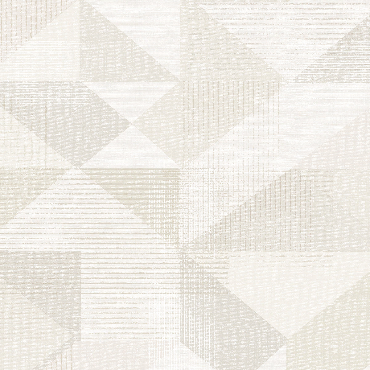 Silk Screen Geometric Wallpaper