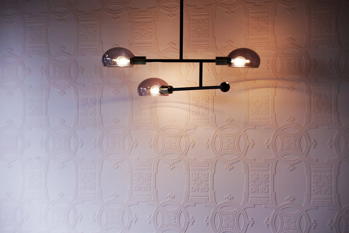 Early Victorian Paintable Textured Vinyl Wallpaper