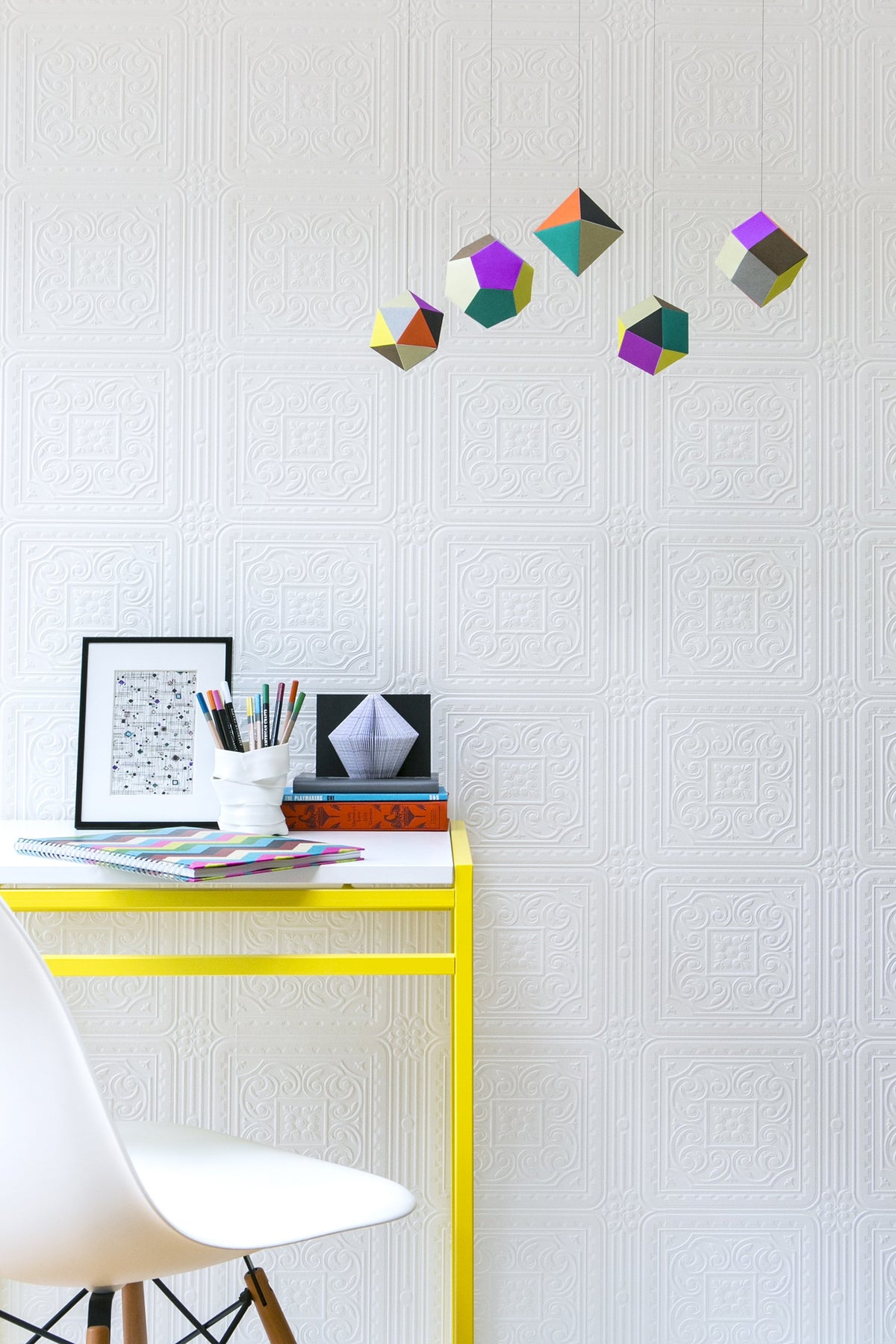 Turner Tile Paintable Textured Vinyl Wallpaper