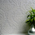 Anaglypta paintable wallpaper