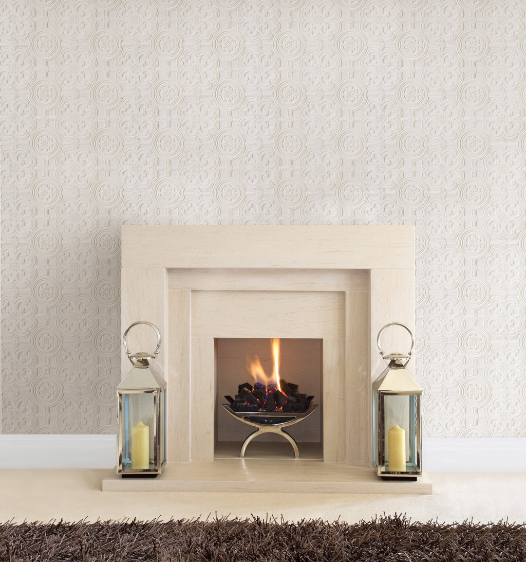 Egon Paintable Textured Vinyl Wallpaper