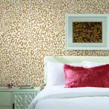 Load image into Gallery viewer, LEOPARD PEEL &amp; STICK WALLPAPER