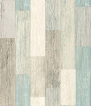 Load image into Gallery viewer, COASTAL WEATHERED PLANK PEEL &amp; STICK WALLPAPER