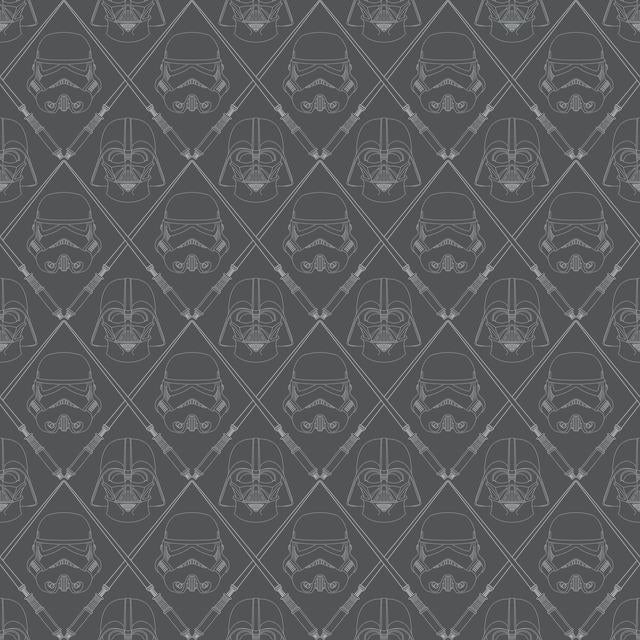 STAR WARS DARK SIDE PEEL & STICK WALLPAPER