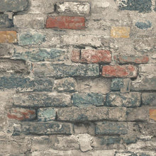Load image into Gallery viewer, BRICK ALLEY PEEL &amp; STICK WALLPAPER