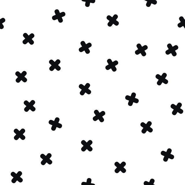 X MARKS THE SPOT PEEL & STICK WALLPAPER