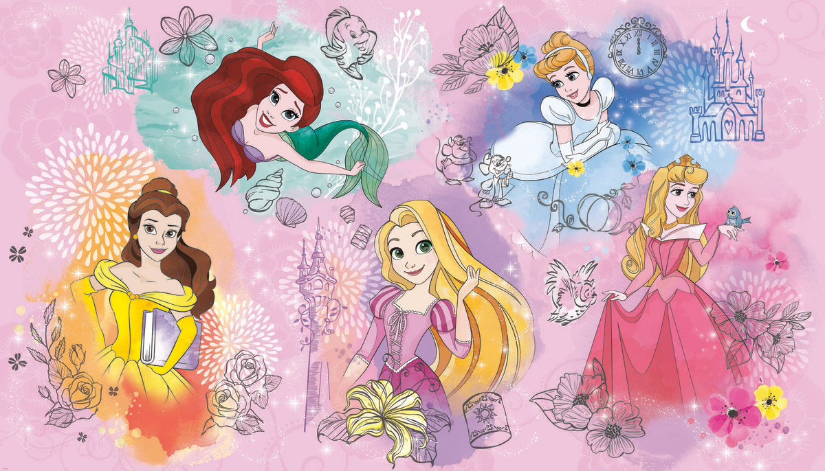 Disney Princess Peel And Stick Mural – Wallpaper Your World