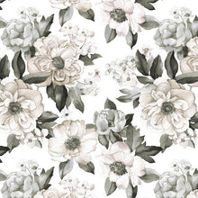 Load image into Gallery viewer, WATERCOLOR FLORAL BOUQUET PEEL &amp; STICK WALLPAPER
