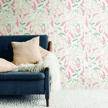 Load image into Gallery viewer, FLORAL SPRIG PEEL &amp; STICK WALLPAPER