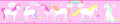 MAGICAL UNICORN PEEL & STICK WALLPAPER BORDER