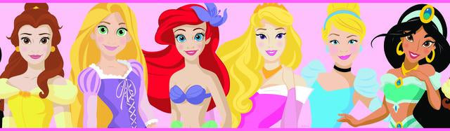 DISNEY PRINCESS PEEL & STICK BORDER