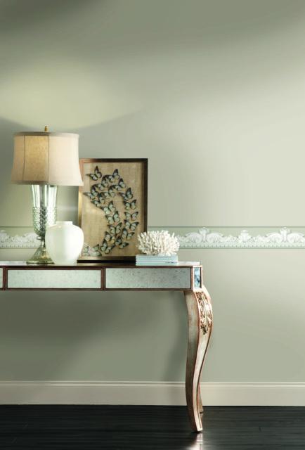 ARCHITECTURAL SCROLL PEEL & STICK BORDER